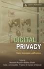 Image for Digital privacy: theory, technologies, and practices