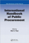 Image for International Handbook of Public Procurement