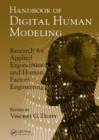 Image for Handbook of digital human modeling: research for applied ergonomics and human factors engineering