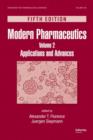 Image for Modern Pharmaceutics, Volume 2 : Applications and Advances, Fifth Edition