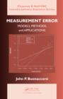 Image for Measurement error: models, methods, and applications