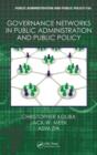 Image for Governance Networks in Public Administration and Public Policy