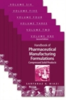 Image for Handbook of Pharmaceutical Manufacturing Formulations