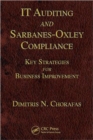Image for IT Auditing and Sarbanes-Oxley Compliance
