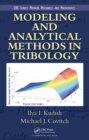 Image for Modeling and analytical methods in tribology