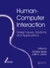 Image for Human-computer interaction: Design issues, solutions, and applications