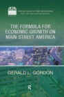 Image for The formula for economic growth on Main Street America