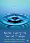 Image for Social Policy for Social Change