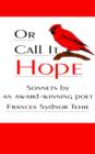 Image for Or Call It Hope