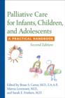 Image for Palliative Care for Infants, Children, and Adolescents