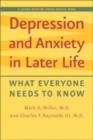 Image for Depression and Anxiety in Later Life : What Everyone Needs to Know