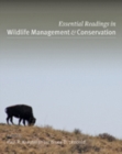 Image for Essential readings in wildlife management &amp; conservation