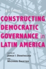 Image for Constructing Democratic Governance in Latin America