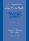 Image for The Complete Poetry of Percy Bysshe Shelley. Volume 2