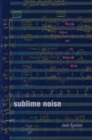 Image for Sublime noise  : musical culture and the modernist writer