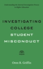 Image for Investigating college student misconduct