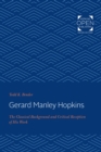 Image for Gerard Manley Hopkins: The Classical Background and Critical Reception of His Work