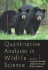 Image for Quantitative Analyses in Wildlife Science