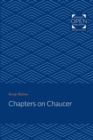 Image for Chapters on Chaucer