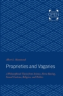 Image for Proprieties and Vagaries