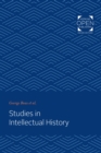 Image for Studies in Intellectual History