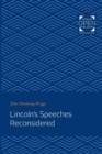 Image for Lincoln&#39;s speeches reconsidered