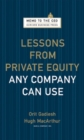 Image for Lessons from private equity any company can use