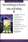 Image for Harvard business review on sales and selling