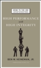 Image for High Performance with High Integrity