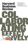 Image for Harvard Business Review on Collaborating Effectively
