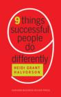 Image for 9 things successful people do differently