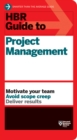 Image for HBR guide to project management.