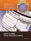 Image for How to read food product labels