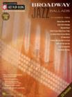 Image for Jazz Play-Along Volume 76 : Broadway Jazz Ballads (Book/CD)