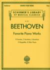Image for Beethoven - Favorite Piano Works : Schirmer&#39;S Library of Musical Classics #2071