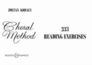Image for 333 reading exercises  : choral method
