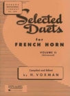 Image for SELECTED DUETS FRENCH HORN VOL 2
