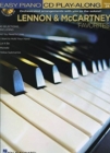 Image for Lennon &amp; McCartney Favorites : Easy Piano CD Play-Along Volume 24