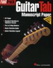 Image for FastTrack - Guitar Tab Manuscript Paper