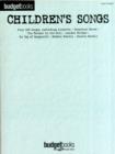 Image for Budgetbooks : Children&#39;s Songs