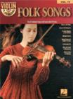 Image for Folk Songs : Violin Play-Along Volume 16