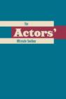 Image for The Actor&#39;s Ultimate Toolbox
