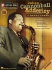 Image for Julian Cannonball Adderley : Jazz Play-Along Volume 139