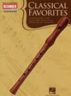 Image for Classical Favorites : Recorder Songbook