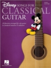 Image for Disney Songs for Classical Guitar : 20 Favorites Arranged for Solo Guitar in Standard Notation &amp; Tablature