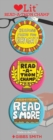 Image for Read-a-thon 3 Badge Set : LoveLit Button Assortment