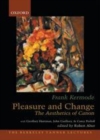 Image for Pleasure and Change: The Aesthetics of Canon