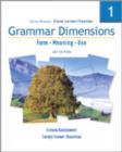Image for Grammar Dimensions 1: Split Text A