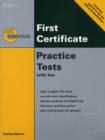 Image for ESSENTIAL PRACTICE TESTS:FCE WITH ANSWER KEY