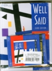 Image for Well Said: Text/Audio CDs Pkg.